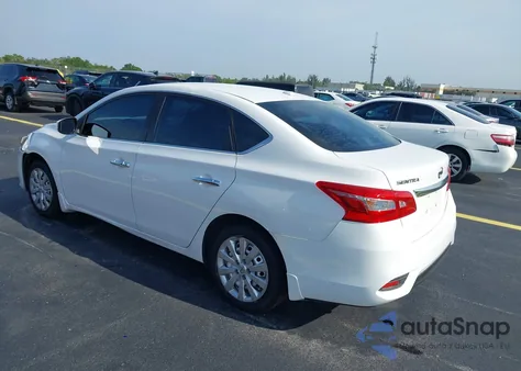 2017 Nissan Sentra Sv z USA, uszkodzony, nr VIN 3N1AB7AP9HY251753